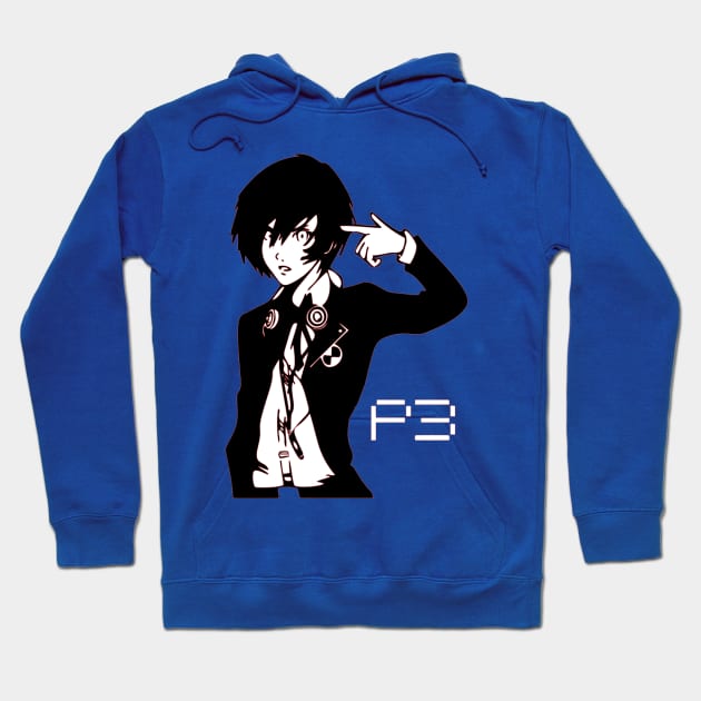 Makoto Yuki Persona 3 Hoodie by OtakuPapercraft